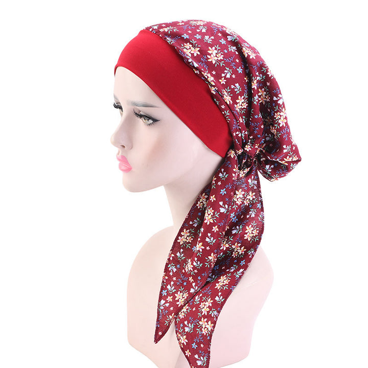 Elastic bandana hat
