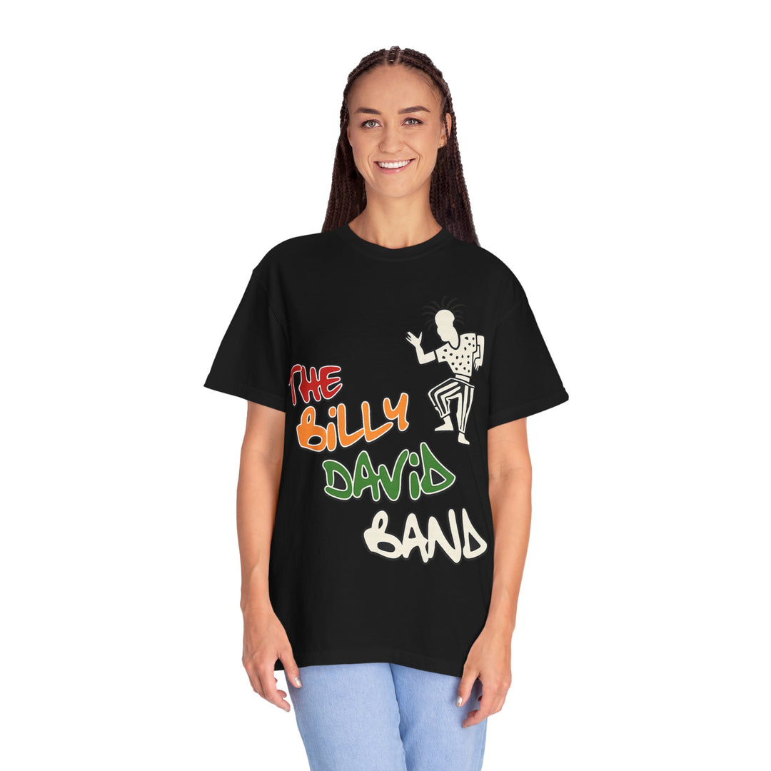 The Billy David Band T-Shirt — Retro Graffiti Music Tee