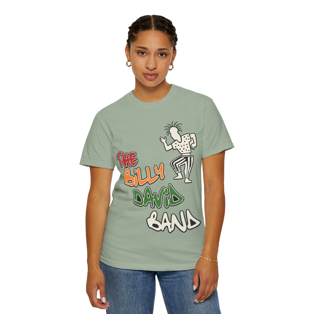 The Billy David Band T-Shirt — Retro Graffiti Music Tee