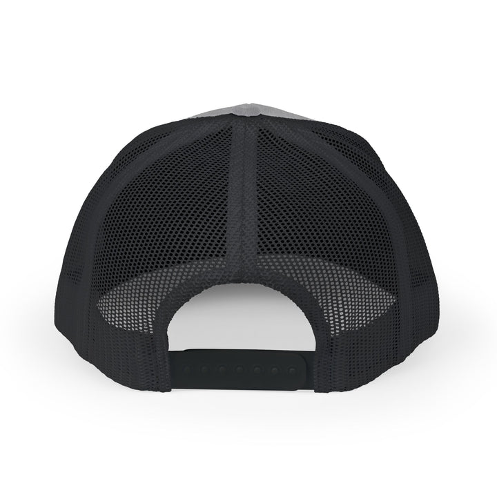 Trucker Cap — Blue Oxford Band Vintage Logo Snapback
