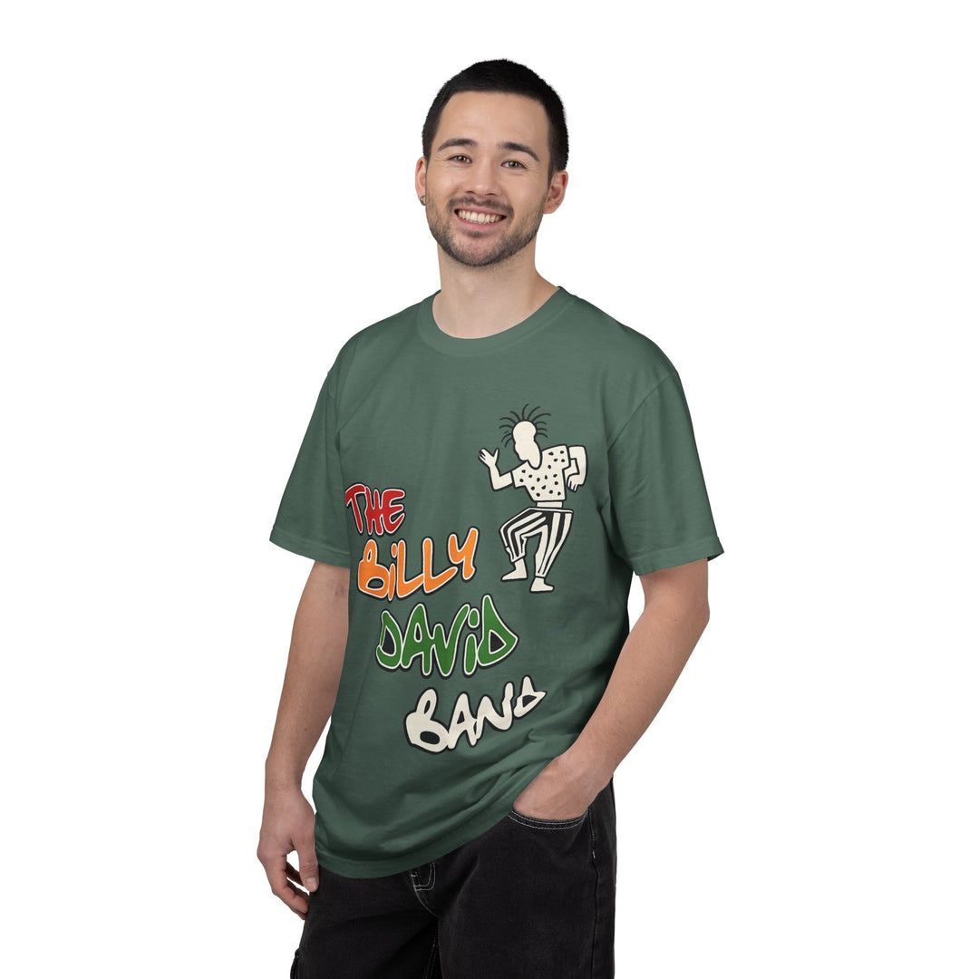 The Billy David Band T-Shirt — Retro Graffiti Music Tee