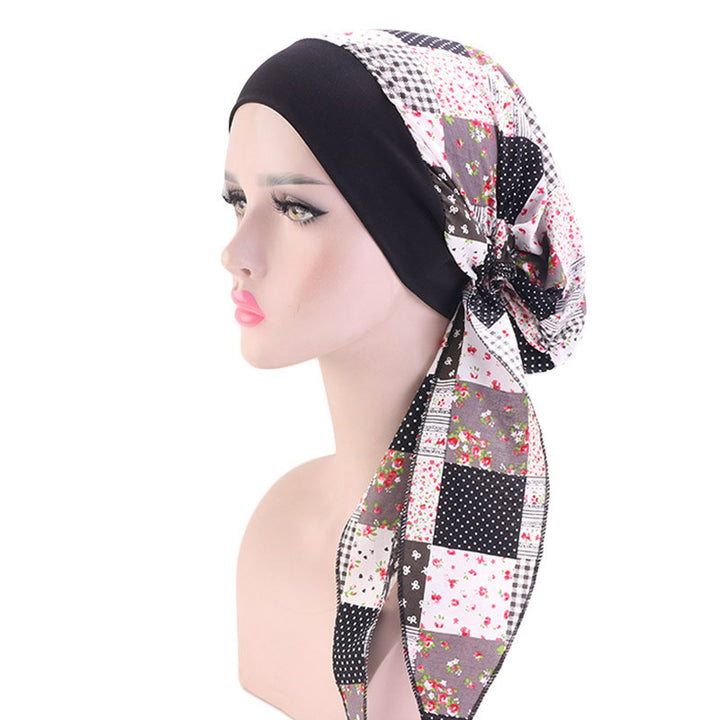 Elastic bandana hat
