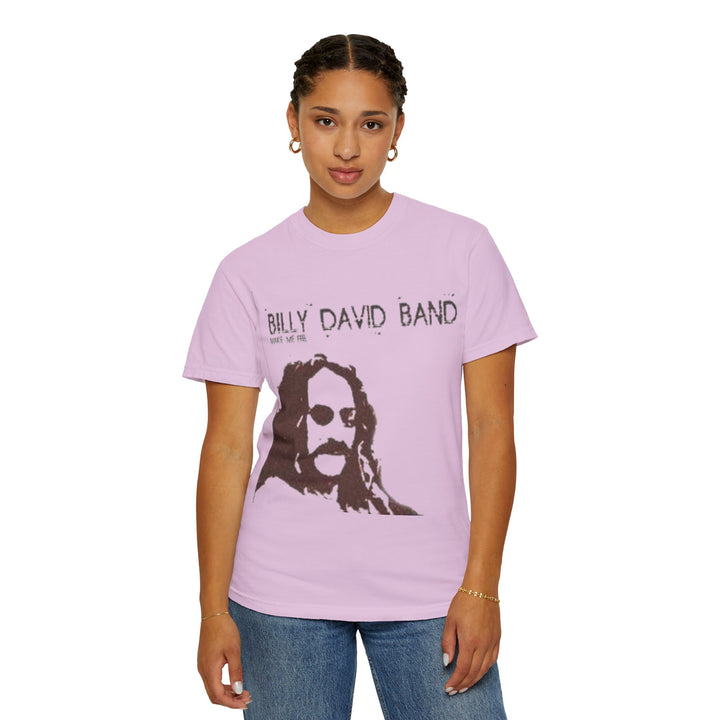 Band Graphic T-Shirt - 'Billy David Band' Vintage Portrait Tee