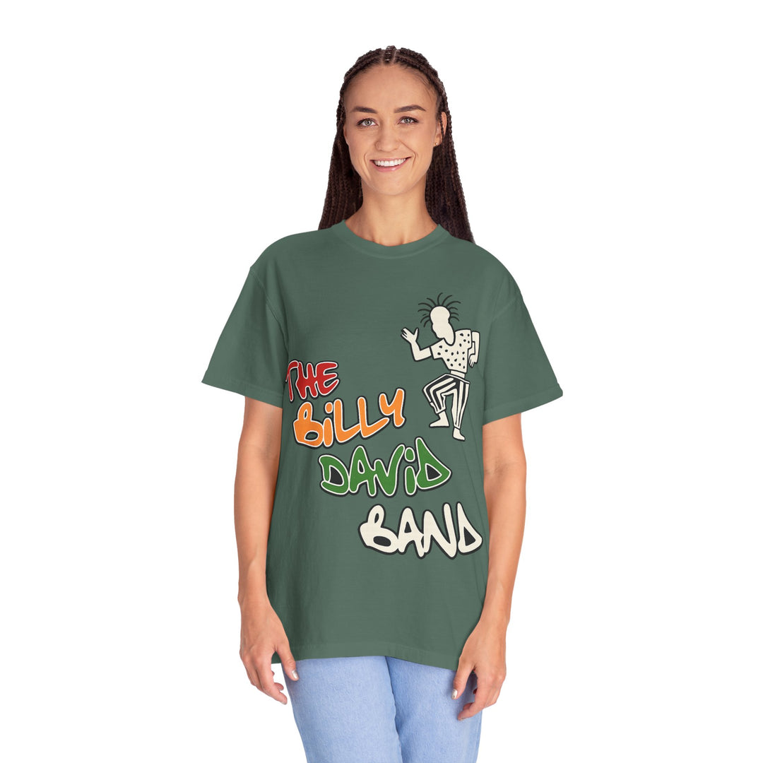 The Billy David Band T-Shirt — Retro Graffiti Music Tee