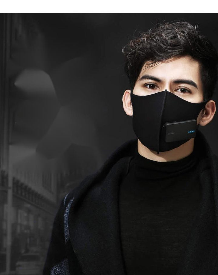 KN95 anti-haze mask men and women ventilation and dustproof smart electric mask