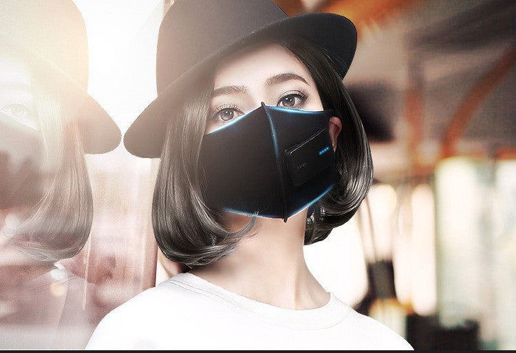 KN95 anti-haze mask men and women ventilation and dustproof smart electric mask