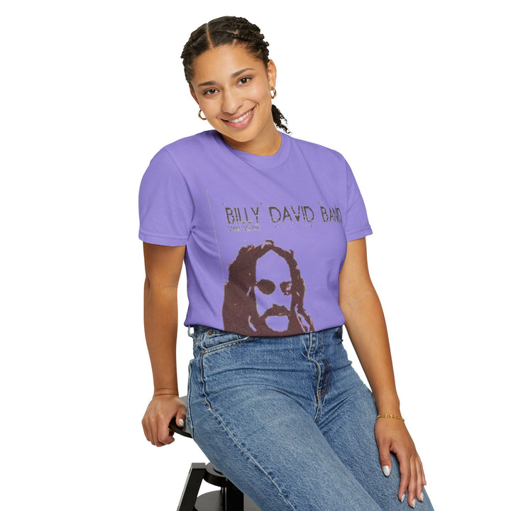 Band Graphic T-Shirt - 'Billy David Band' Vintage Portrait Tee