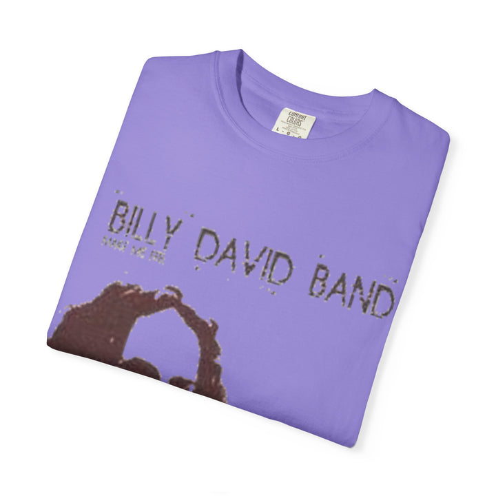 Band Graphic T-Shirt - 'Billy David Band' Vintage Portrait Tee