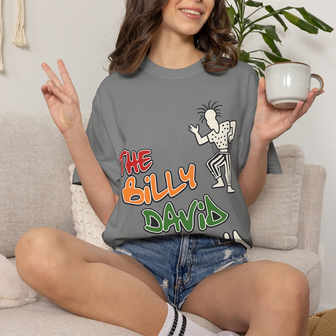 The Billy David Band T-Shirt — Retro Graffiti Music Tee