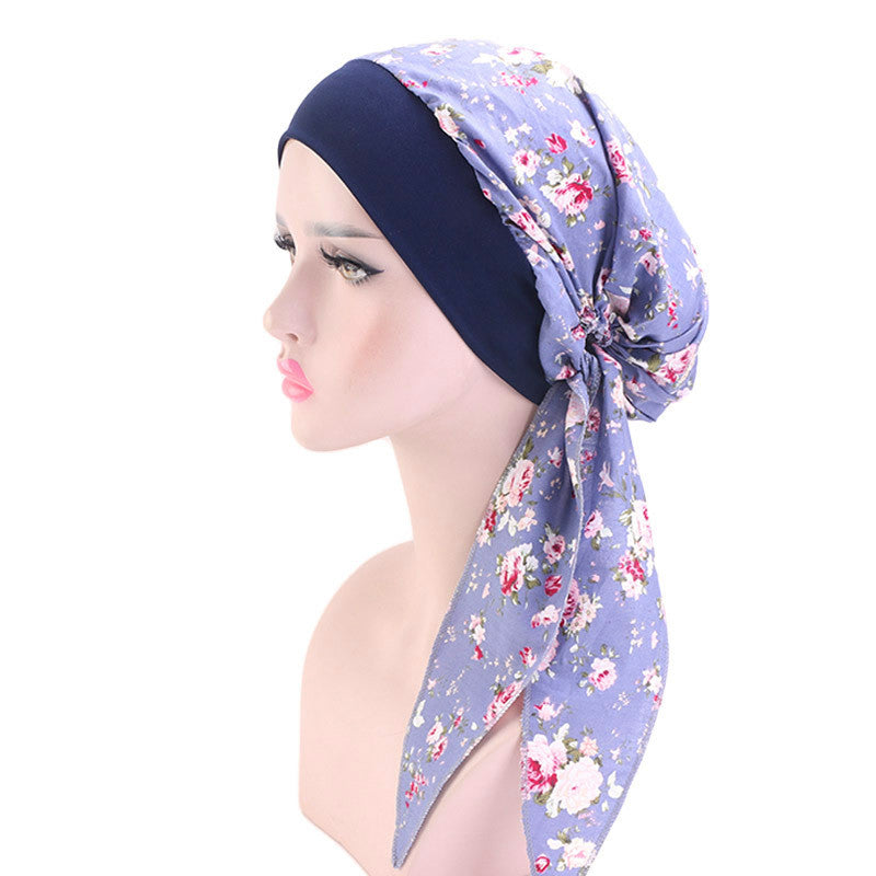 Elastic bandana hat