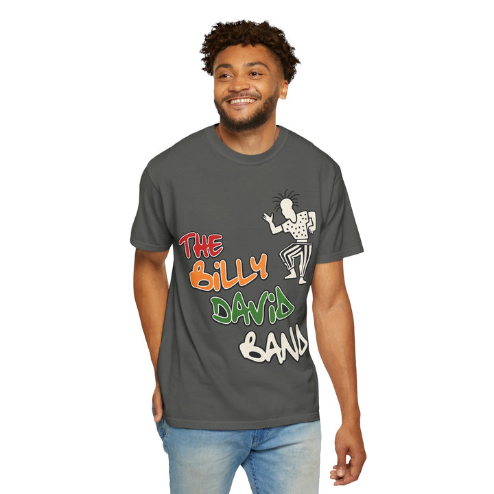The Billy David Band T-Shirt — Retro Graffiti Music Tee