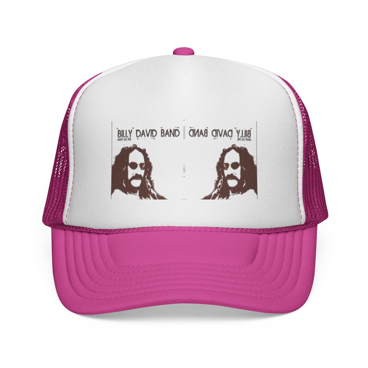 Billy David Band Trucker Cap – Retro Rock Mesh Hat