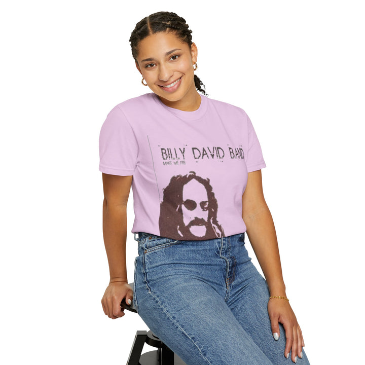 Band Graphic T-Shirt - 'Billy David Band' Vintage Portrait Tee