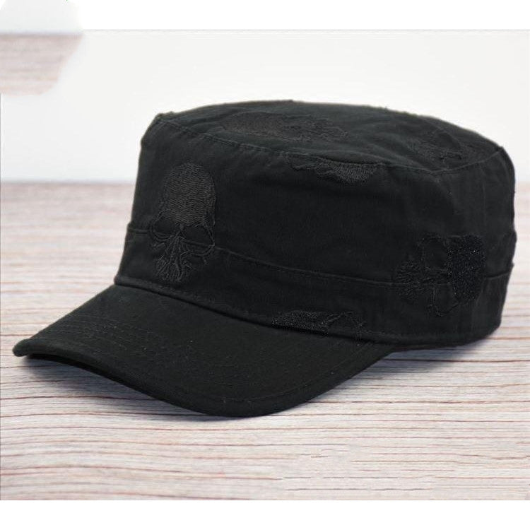 Men's vintage flat cap embroidered hat