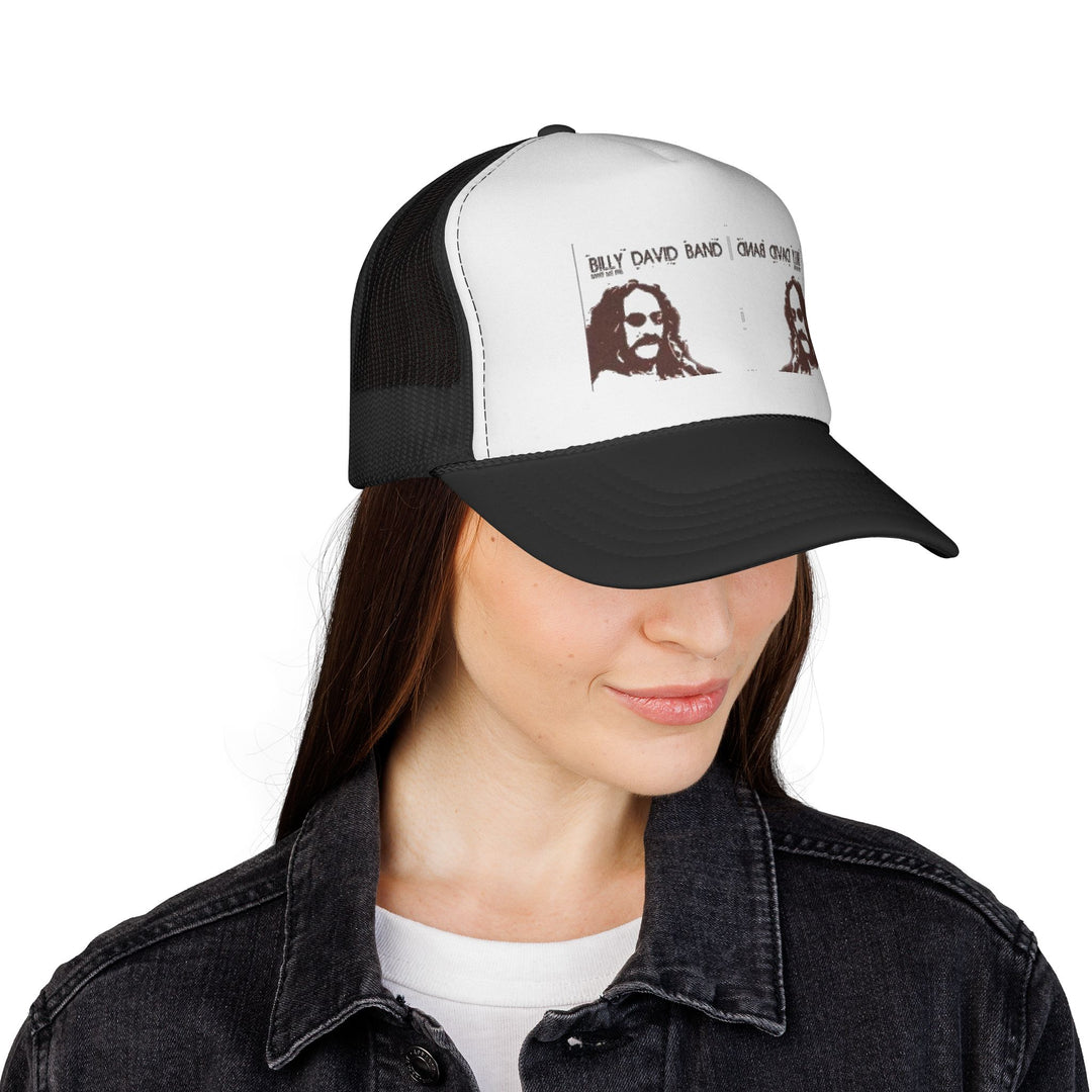 Billy David Band Trucker Cap – Retro Rock Mesh Hat