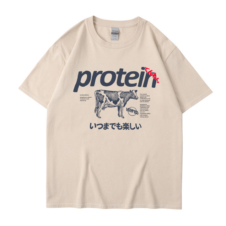 Fashion Loose T-shirt Versatile Trendy Style