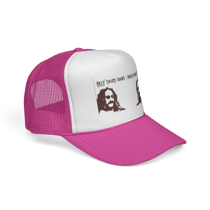 Billy David Band Trucker Cap – Retro Rock Mesh Hat