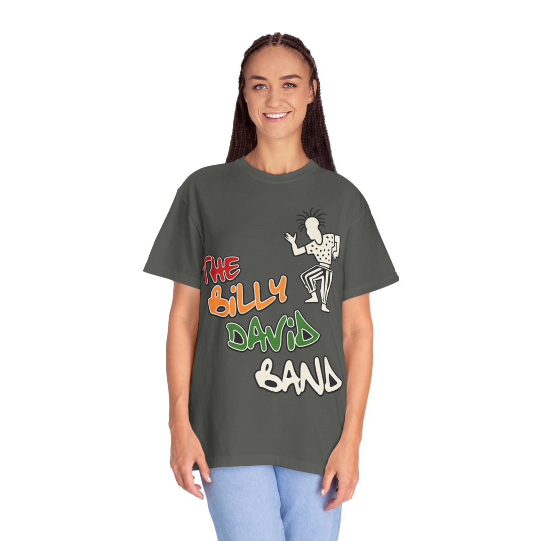 The Billy David Band T-Shirt — Retro Graffiti Music Tee