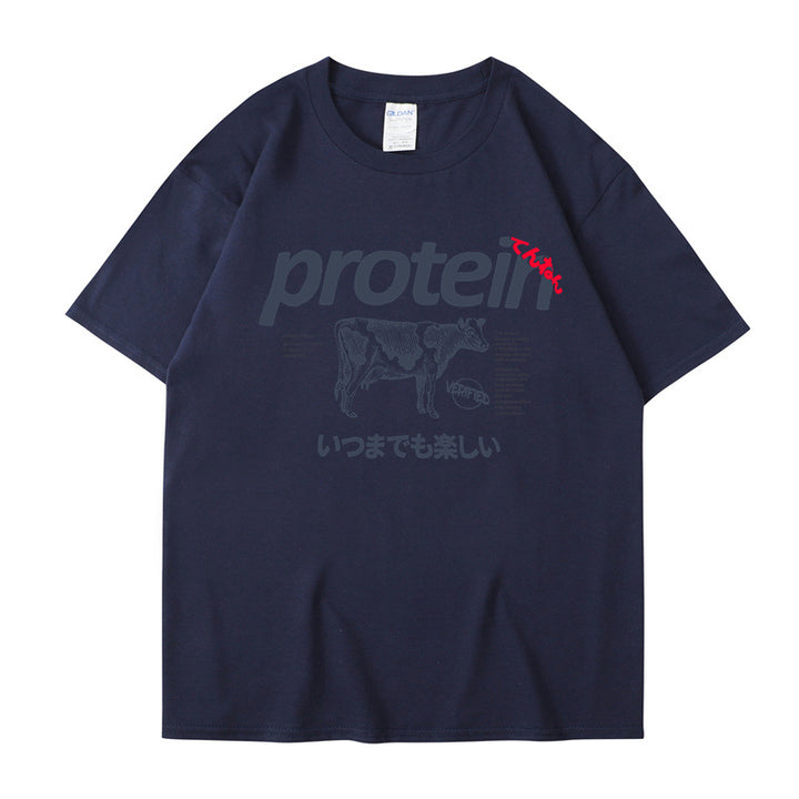 Fashion Loose T-shirt Versatile Trendy Style