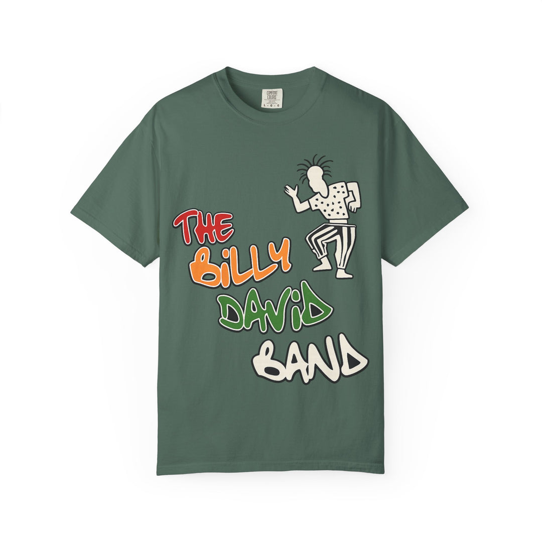 The Billy David Band T-Shirt — Retro Graffiti Music Tee