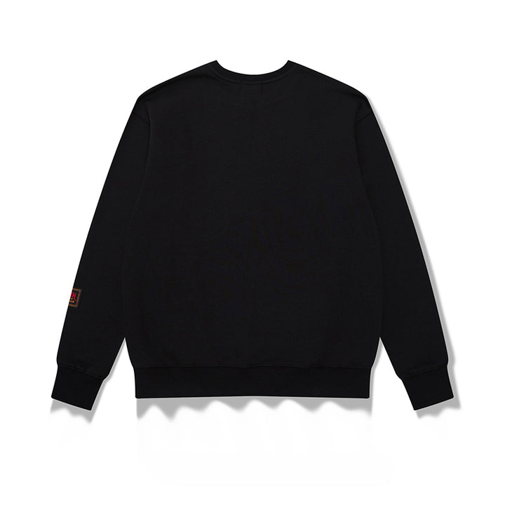 Fleece printed sweatshirt