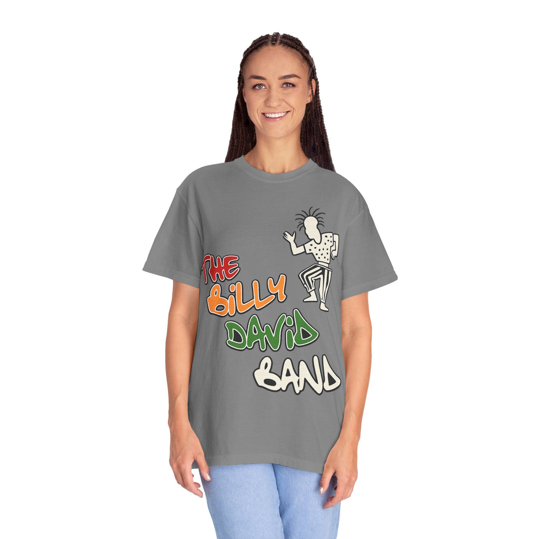 The Billy David Band T-Shirt — Retro Graffiti Music Tee