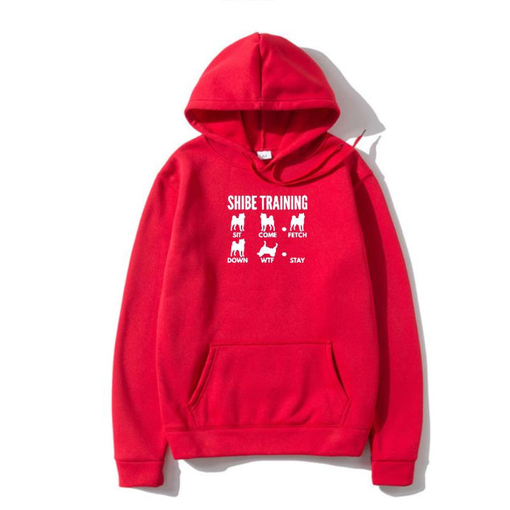 Training Dog Hoodie Sports Men Streetwear