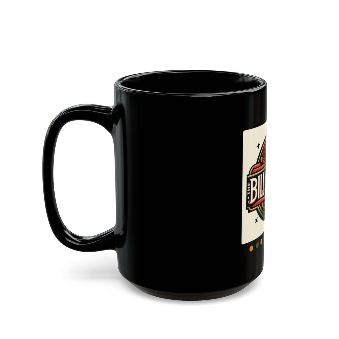 Billy David Band Ceramic Mug — Retro Guitar Logo Coffee Cup (11oz, 15oz)