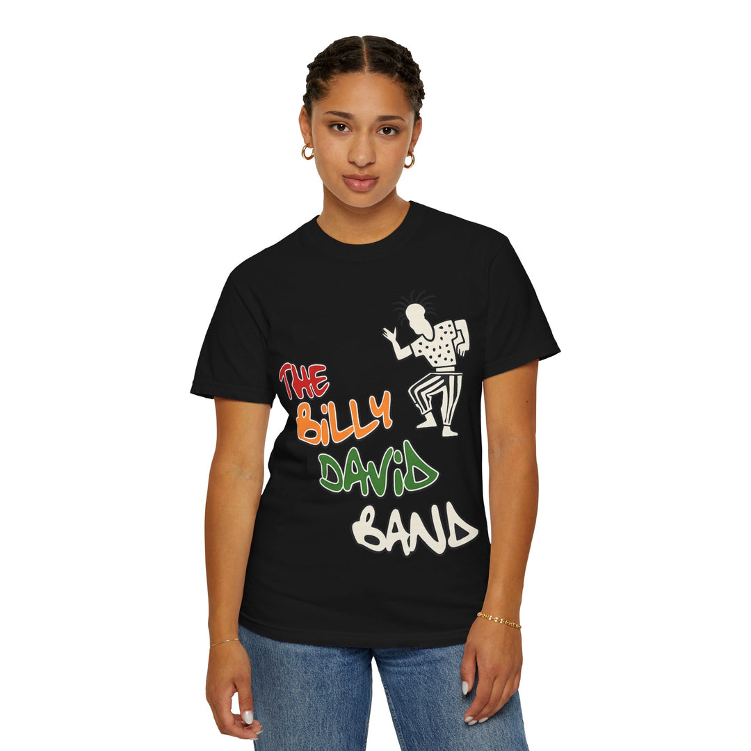 The Billy David Band T-Shirt — Retro Graffiti Music Tee