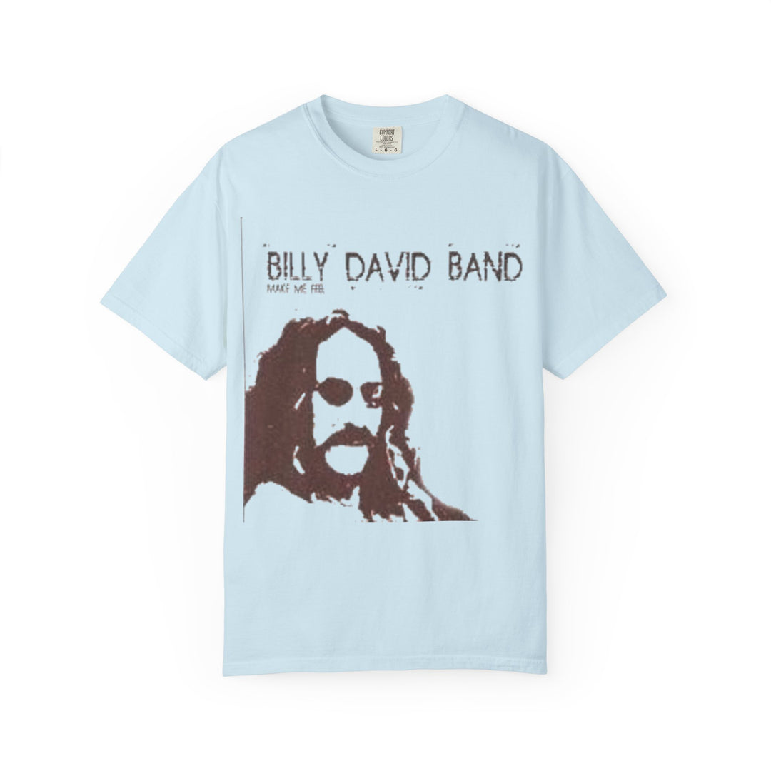 Band Graphic T-Shirt - 'Billy David Band' Vintage Portrait Tee
