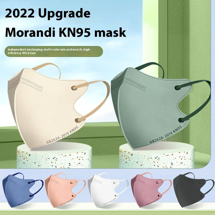 Three-dimensional Kn95 Disposable Four-layer Color Mask