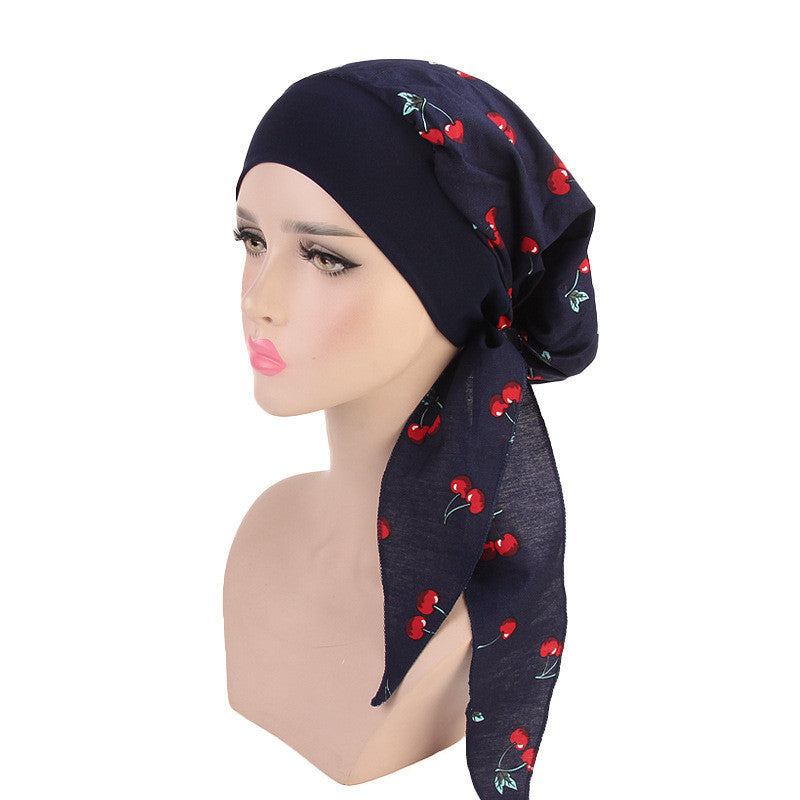 Elastic bandana hat