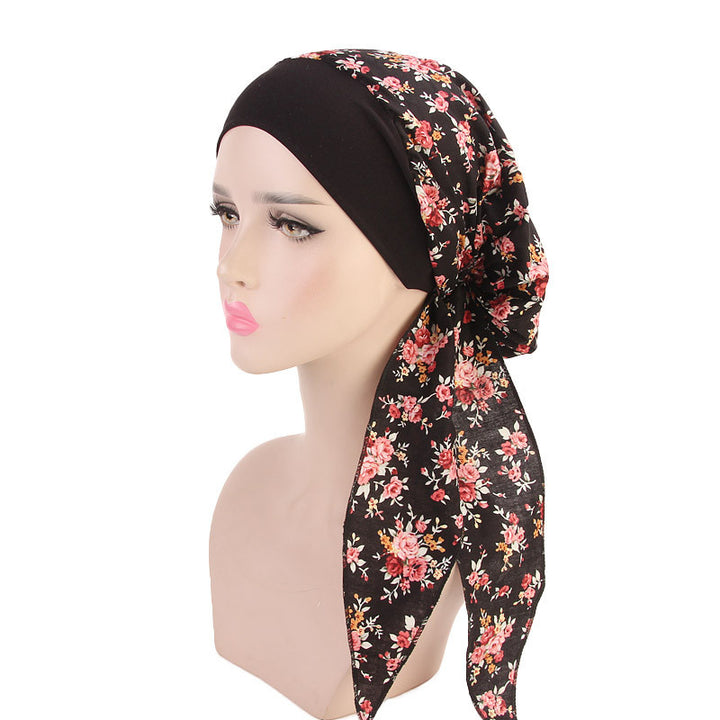 Elastic bandana hat