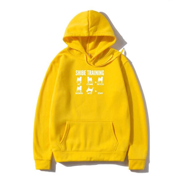 Training Dog Hoodie Sports Men Streetwear