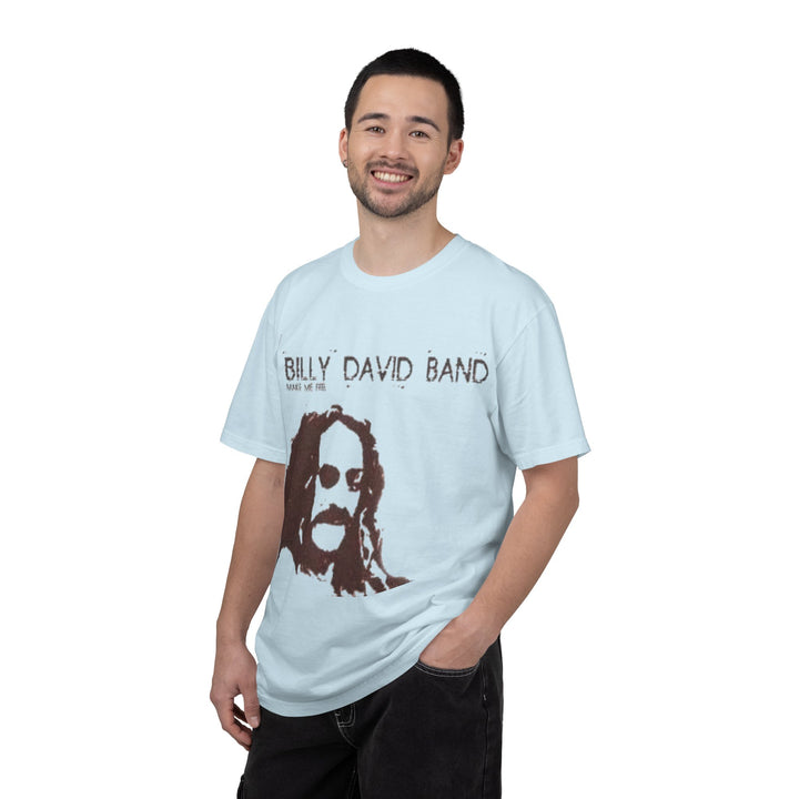 Band Graphic T-Shirt - 'Billy David Band' Vintage Portrait Tee