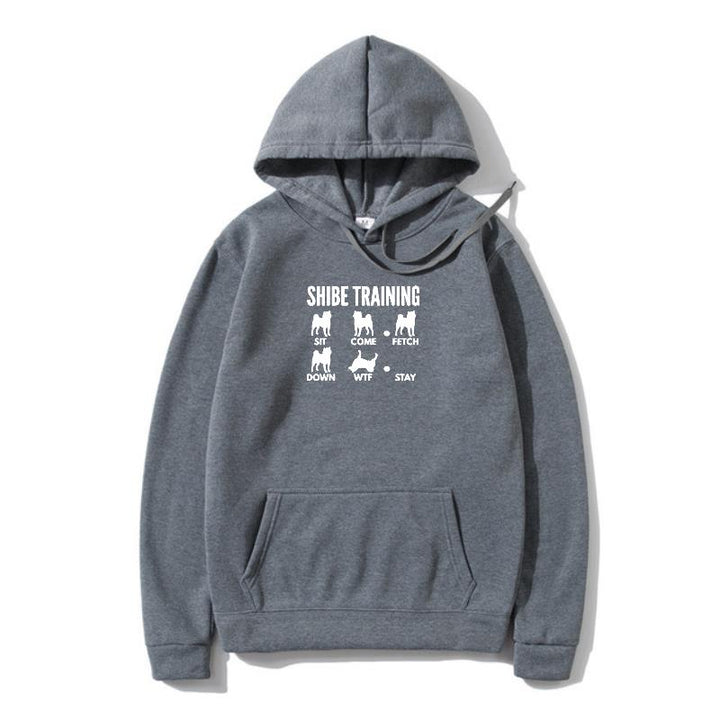Training Dog Hoodie Sports Men Streetwear