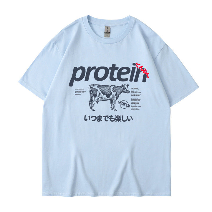 Fashion Loose T-shirt Versatile Trendy Style