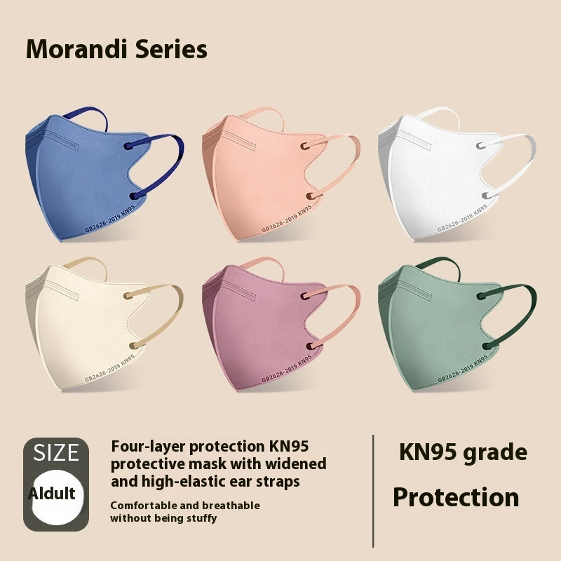 Three-dimensional Kn95 Disposable Four-layer Color Mask