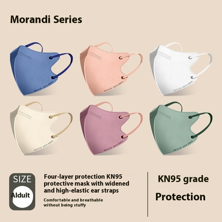 Three-dimensional Kn95 Disposable Four-layer Color Mask