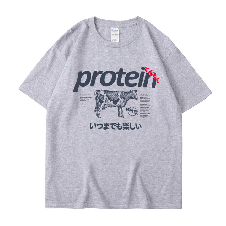 Fashion Loose T-shirt Versatile Trendy Style