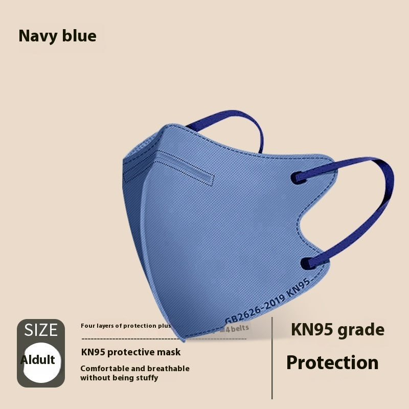 Three-dimensional Kn95 Disposable Four-layer Color Mask