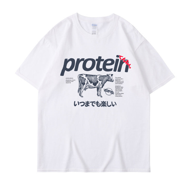 Fashion Loose T-shirt Versatile Trendy Style