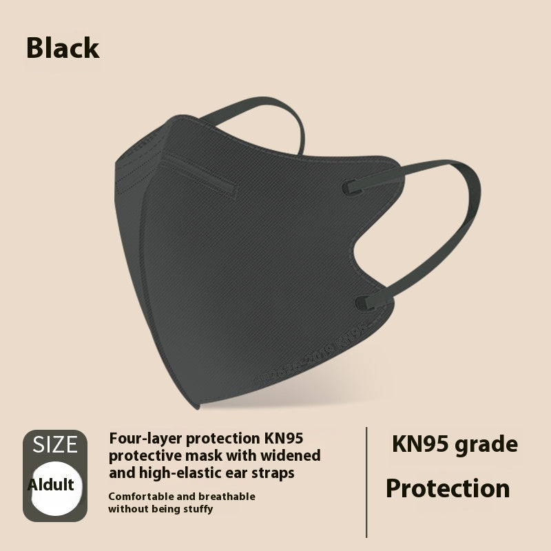 Three-dimensional Kn95 Disposable Four-layer Color Mask