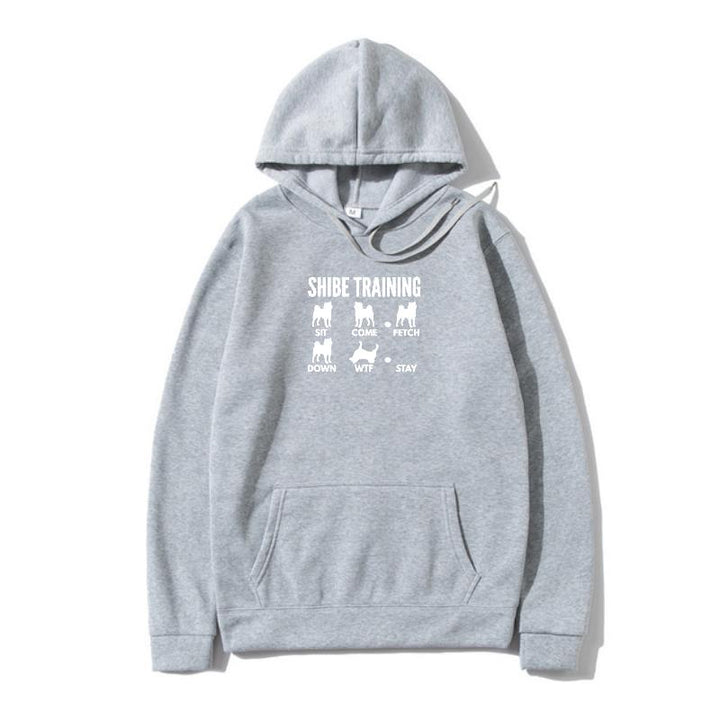 Training Dog Hoodie Sports Men Streetwear