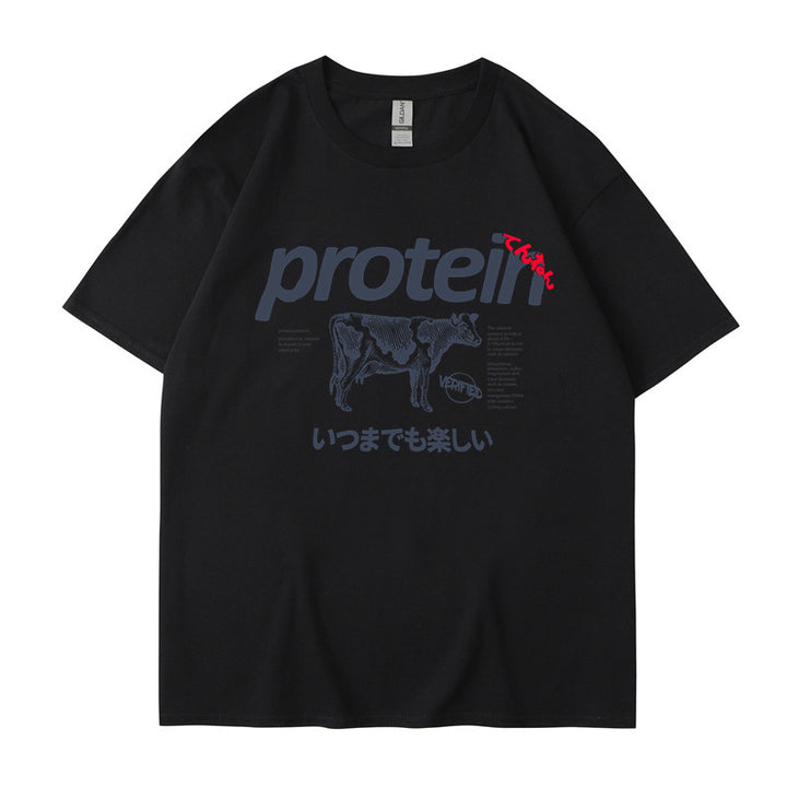 Fashion Loose T-shirt Versatile Trendy Style