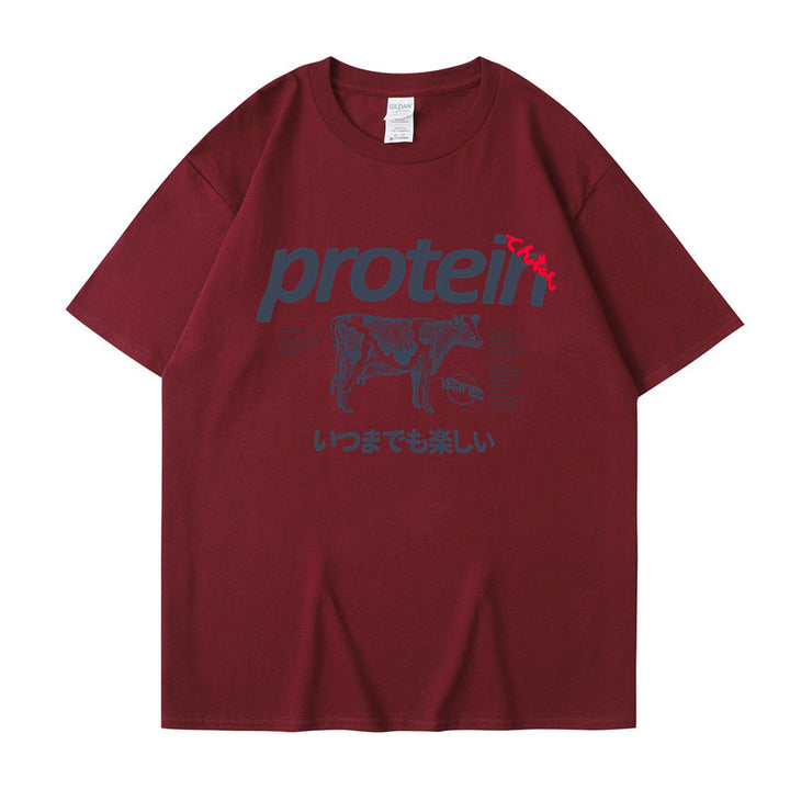 Fashion Loose T-shirt Versatile Trendy Style