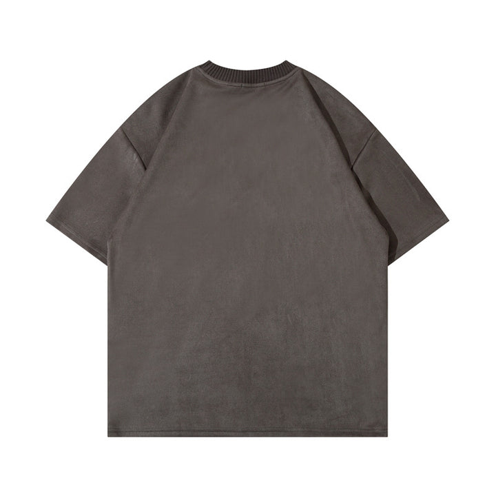 Men's Vintage Letter Embroidered T-shirt